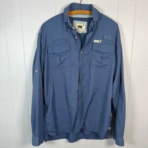 Dakota Grizzly Men's Outdoor Lightweight Camping Fishing Hiking Vented Shirt XL